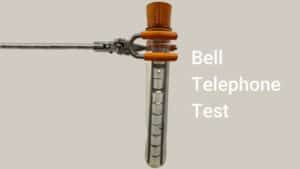 bell telephone test