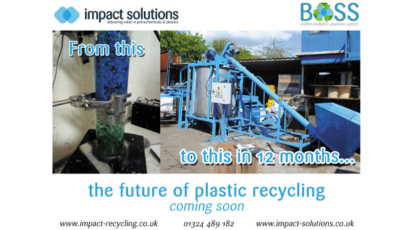 Impact Solutions are delighted to announce that we have won funding from the European Commission for our innovate Recycling Technology.