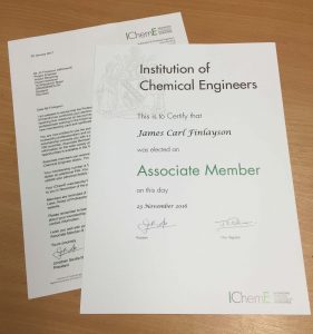 IChemE associate member
