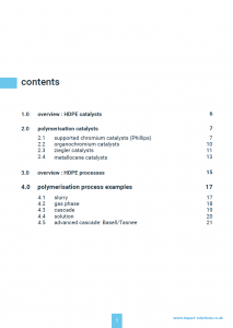Modul 1 - catalysts & polymerisation process