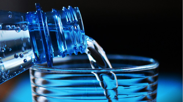 plastic in bottled water