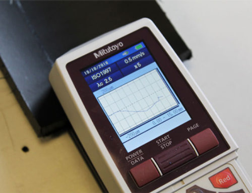 Surface roughness test