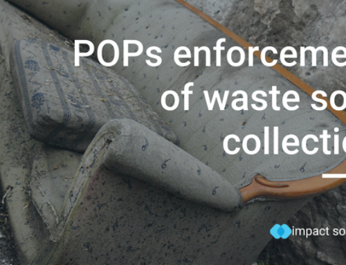 POPs enforcement of waste sofa collection