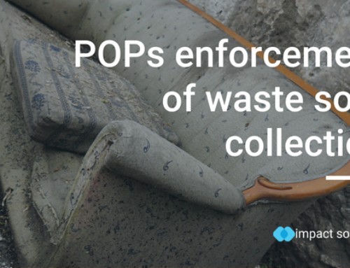 POPs Enforcement of Waste Sofa Collection