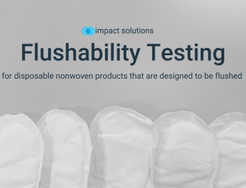 Flushability testing for disposable products