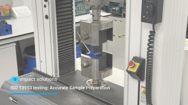 ISO 13953 pull testing of butt fusion joints