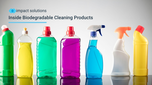 biodegradability of household cleaning products